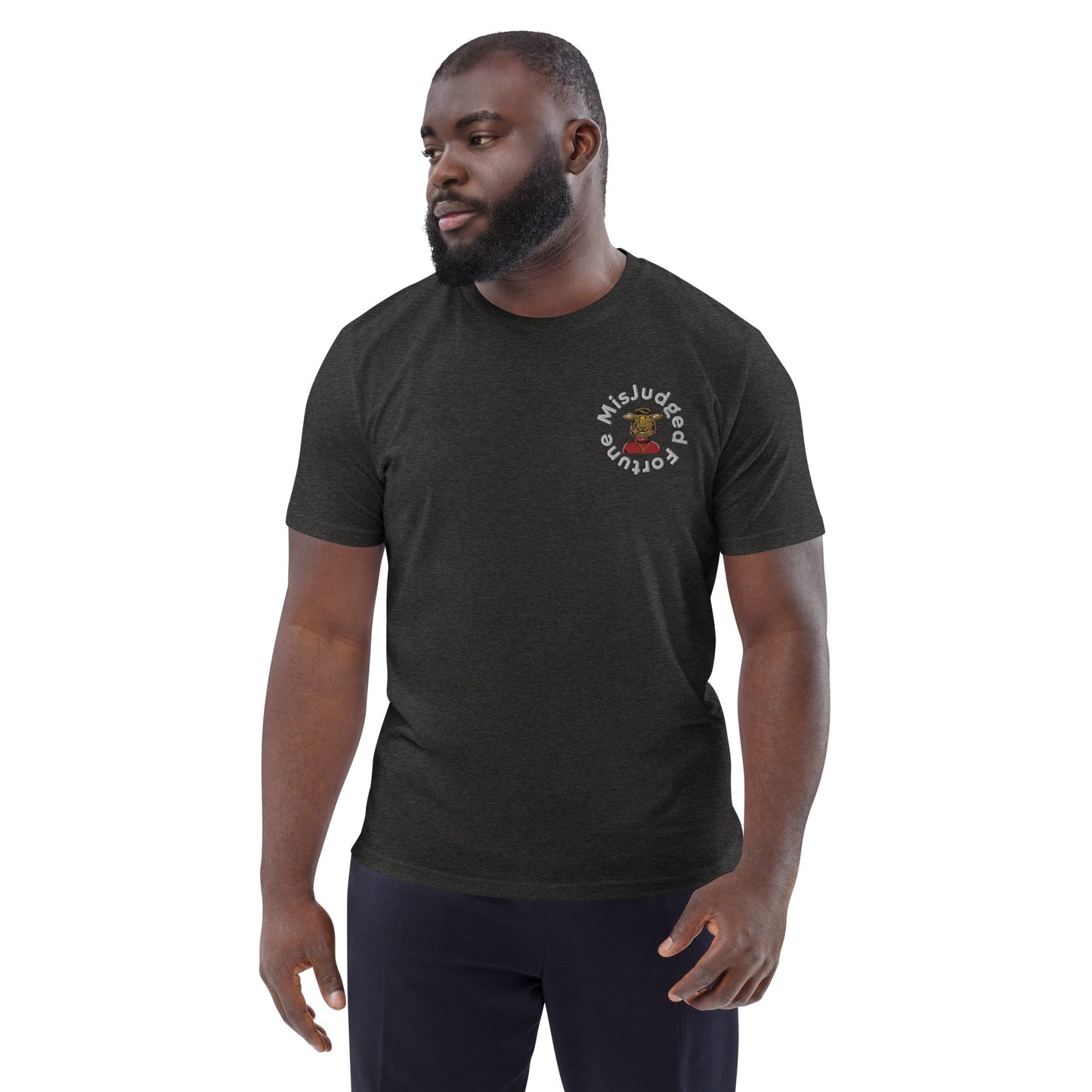 Embroidered Headshot Tee