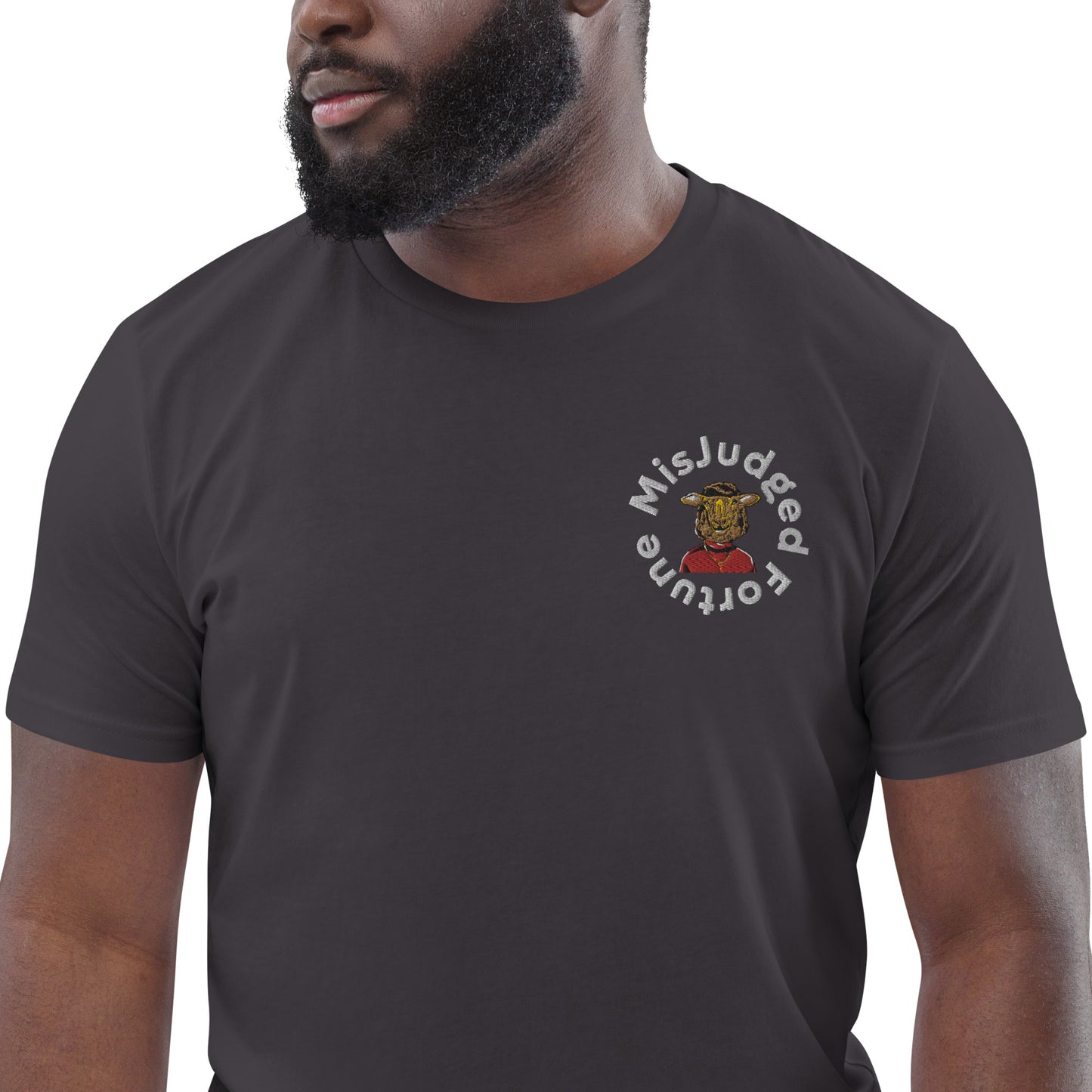 Embroidered Headshot Tee