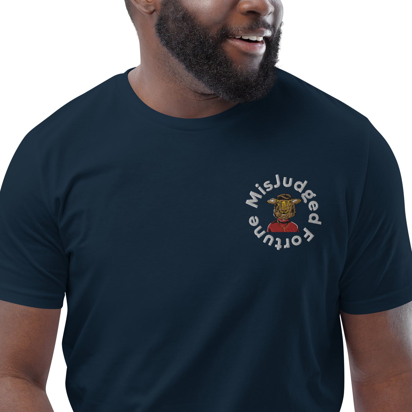 Embroidered Headshot Tee